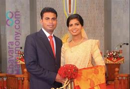 Christian Wedding photos of Anish  & Anju 